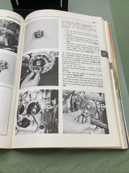 CLYMER M378 GS & GSX11100 FOURS 80-81 SERVICE MANUAL SUZUKI