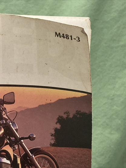 CLYMER M481-3 VS700-800 85-02 SERVICE MANUAL SUZUKI