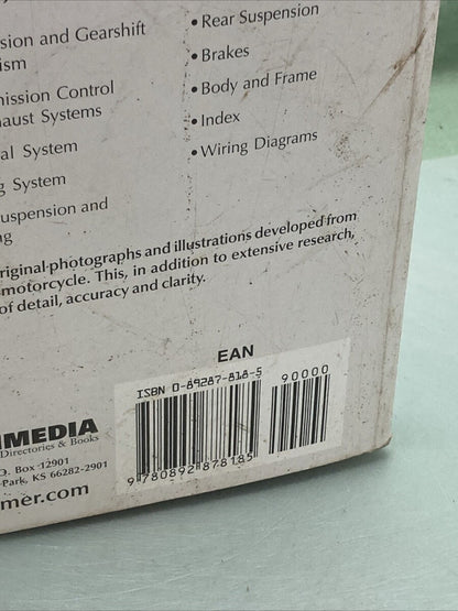 CLYMER M481-3 VS700-800 85-02 SERVICE MANUAL SUZUKI