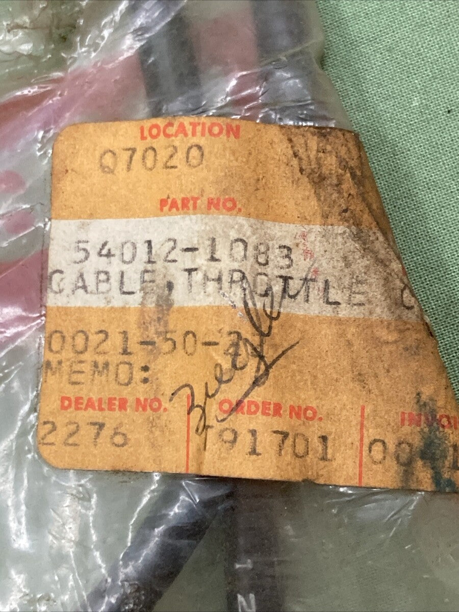 NEW GENUINE KAWASAKI 54012-1083 THROTTLE CABLE