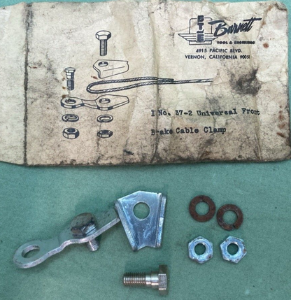 NEW GENUINE BARNETT 37-2 BRAKE CABLE CLAMP KIT COMPLETE