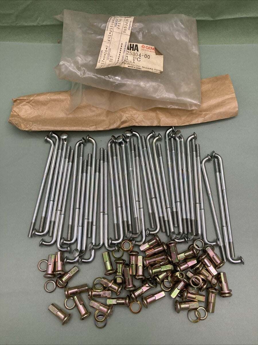 NEW GENUINE YAMAHA 2M1-25304-00 Rear Spoke Set Complete (36) 79 XS650 Special ll