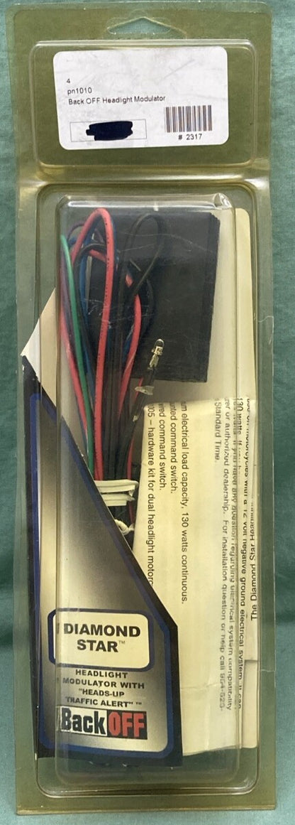 NEW BACK OFF 01010 HEADLIGHT MODULATOR W HEADS UP TRAFFIC ALERT