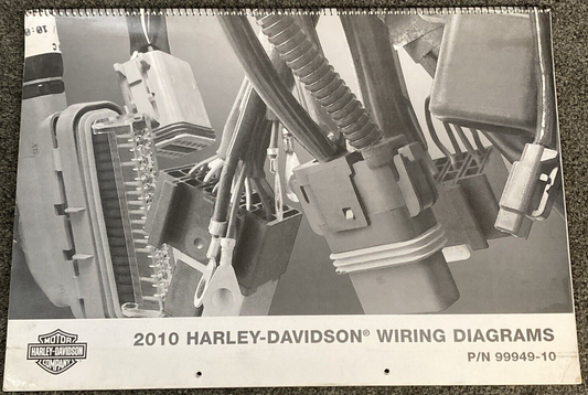 GENUINE HARLEY DAVIDSON 99949-10 WIRING DIAGRAMS BOOK 2010
