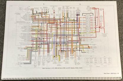 GENUINE HARLEY DAVIDSON 99949-09 WIRING DIAGRAMS BOOK 2009