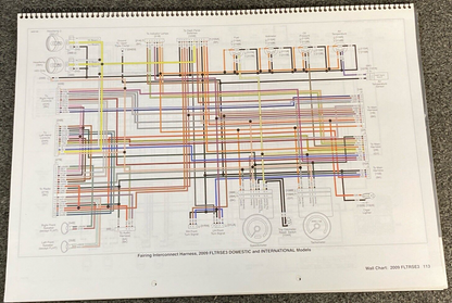 GENUINE HARLEY DAVIDSON 99949-09 WIRING DIAGRAMS BOOK 2009