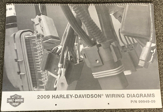 GENUINE HARLEY DAVIDSON 99949-09 WIRING DIAGRAMS BOOK 2009