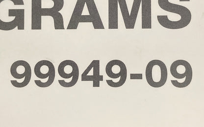 GENUINE HARLEY DAVIDSON 99949-09 WIRING DIAGRAMS BOOK 2009