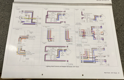 GENUINE HARLEY DAVIDSON 99949-11 WIRING DIAGRAMS BOOK 2011