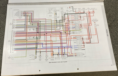 GENUINE HARLEY DAVIDSON 99949-11 WIRING DIAGRAMS BOOK 2011