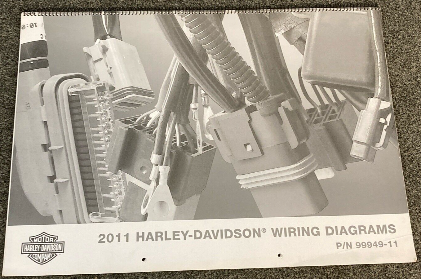 GENUINE HARLEY DAVIDSON 99949-11 WIRING DIAGRAMS BOOK 2011