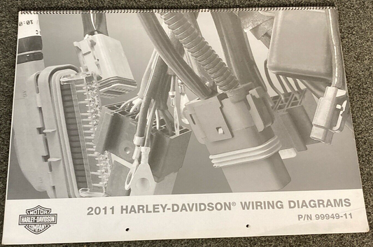 GENUINE HARLEY DAVIDSON 99949-11 WIRING DIAGRAMS BOOK 2011