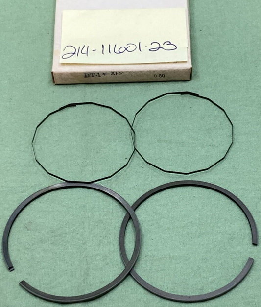 NEW REPLACES YAMAHA 214-11601-23 PISTON RING SET DT-1 2ND 0.50 O/S