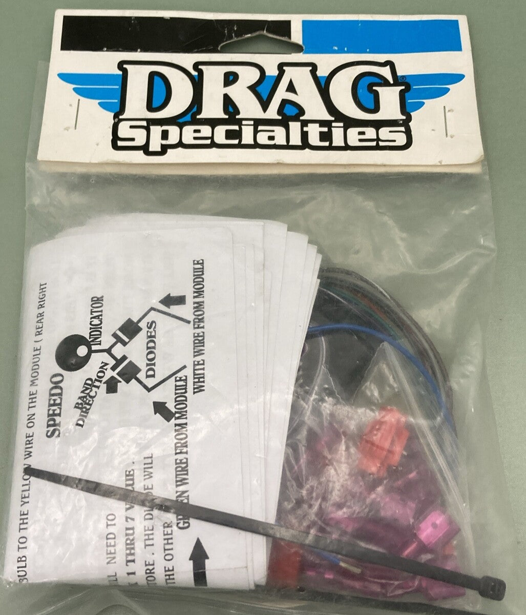 NEW GENUINE DRAG SPECIALTIES 2050-0043 MODULE ILLUM PRO 3 METER