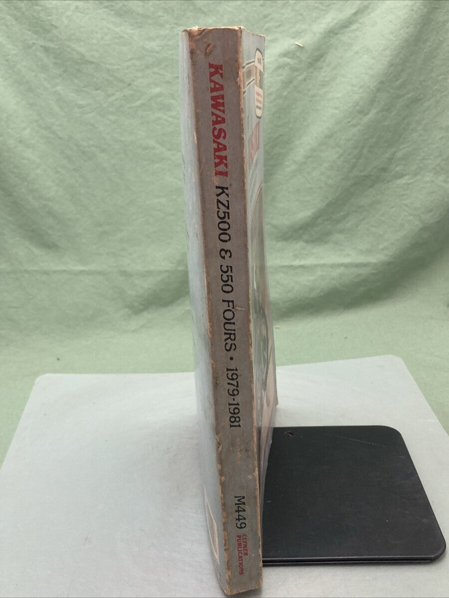 CLYMER M449 KZ500 550 FOURS 79-81 SERVICE MANUAL KAWASAKI