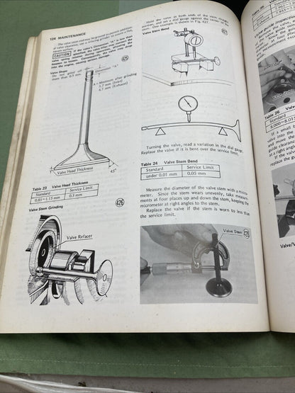 KAWASAKI 99997-744-01 KZ750 MOTORCYCLE SHOP MANUAL 1975