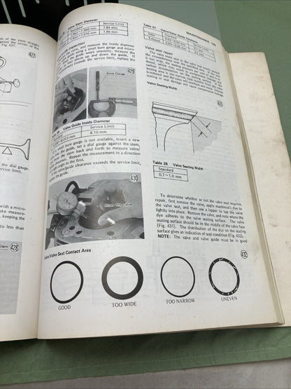 KAWASAKI 99997-744-01 KZ750 MOTORCYCLE SHOP MANUAL 1975