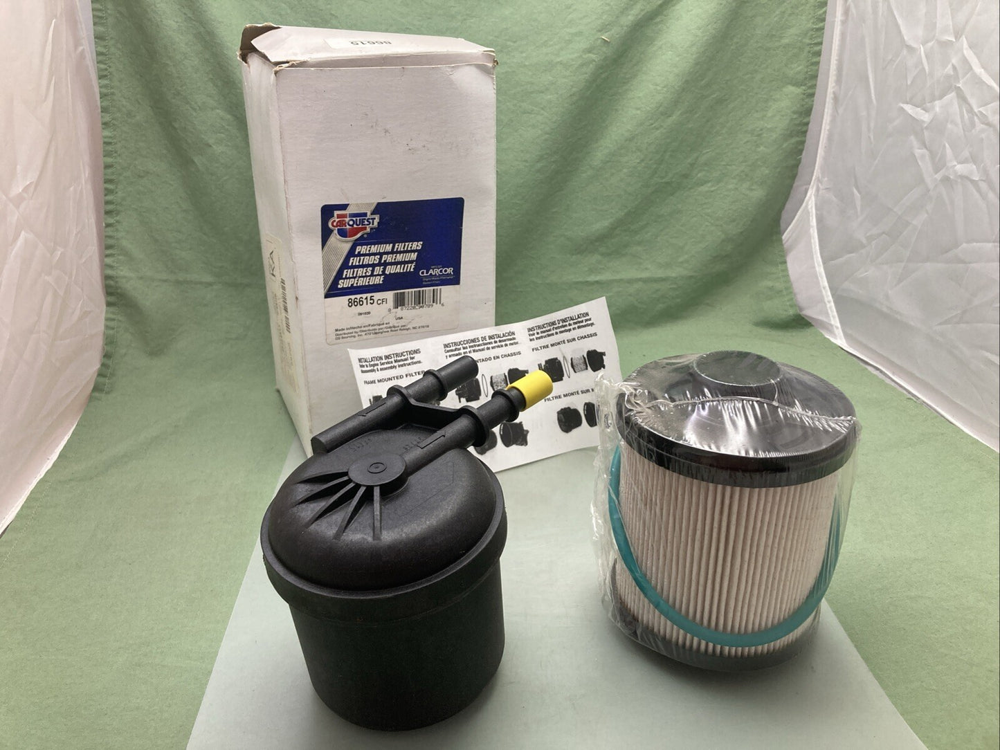 NEW CAR QUEST 86615 FUEL FILTER