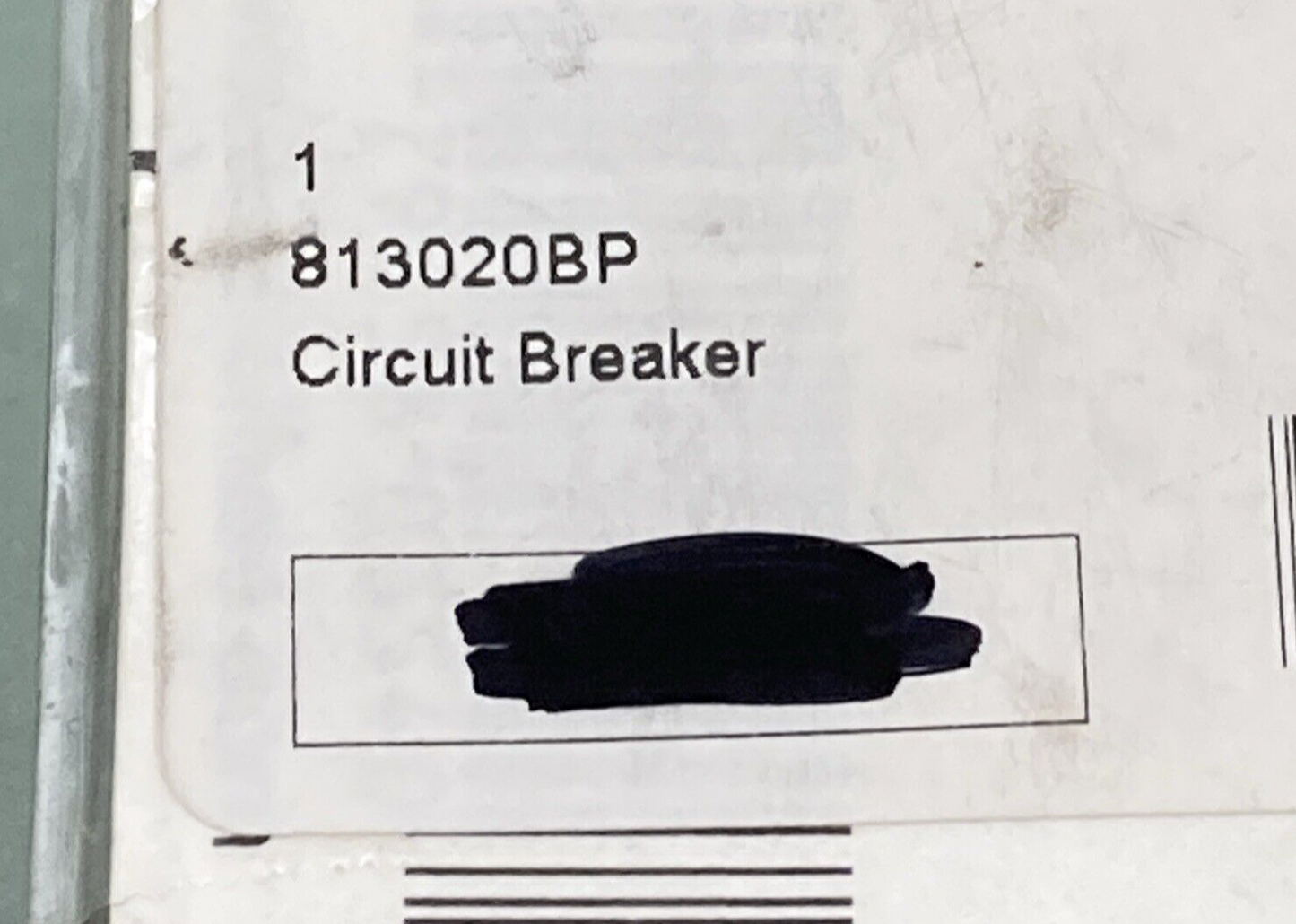NEW LITTELFUSE 813020BP 20 Amp Stud Type Circuit Breaker