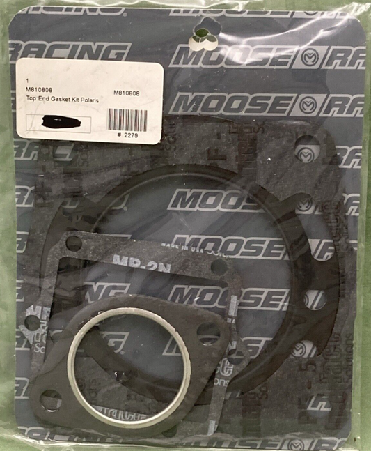 NEW GENUINE MOOSE RACING M810808 Top End Gasket Kit POLARIS 400 2 Cycle 94-02