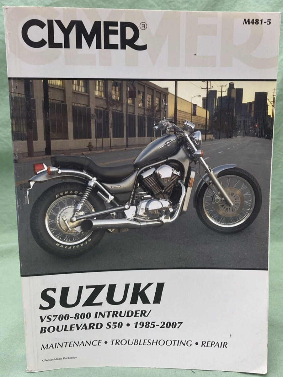 CLYMER M481-5 SUZUKI VS700-800 INTRUDER/BOULEVARD S50 SERVICE MANUAL 1985-2007