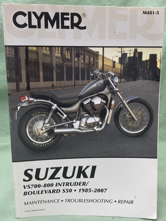 CLYMER M481-5 SUZUKI VS700-800 INTRUDER/BOULEVARD S50 SERVICE MANUAL 1985-2007