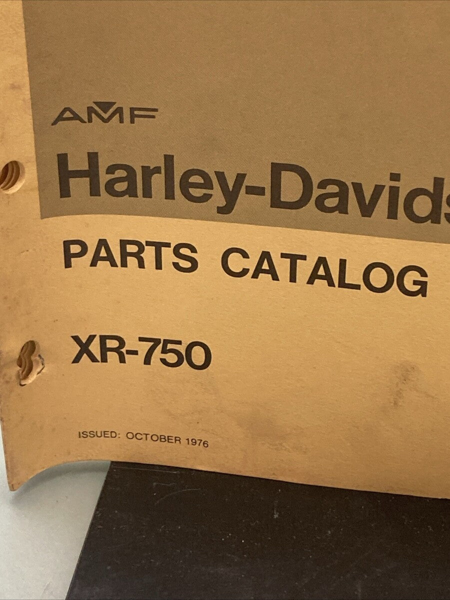 AMF HARLEY DAVIDSON 99442-72RB XR-750 PARTS CATALOG 1972-1975