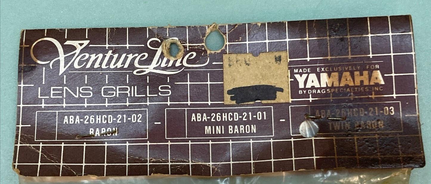 NEW VENTURE LINE ABA-26HCD-21-03 LENS GRILLS FOR YAMAHA TWIN BARON