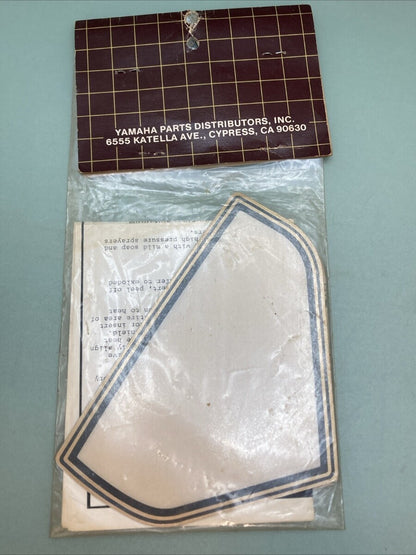 NEW VENTURE LINE ABA-26HCD-24-00 HEAT SHIELD COLOR INSERTS GOLD FOR YAMAHA