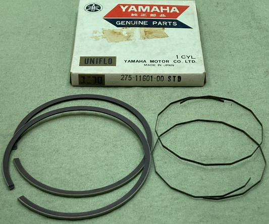 NEW GENUINE YAMAHA 275-11601-00 PISTON RING SET STD