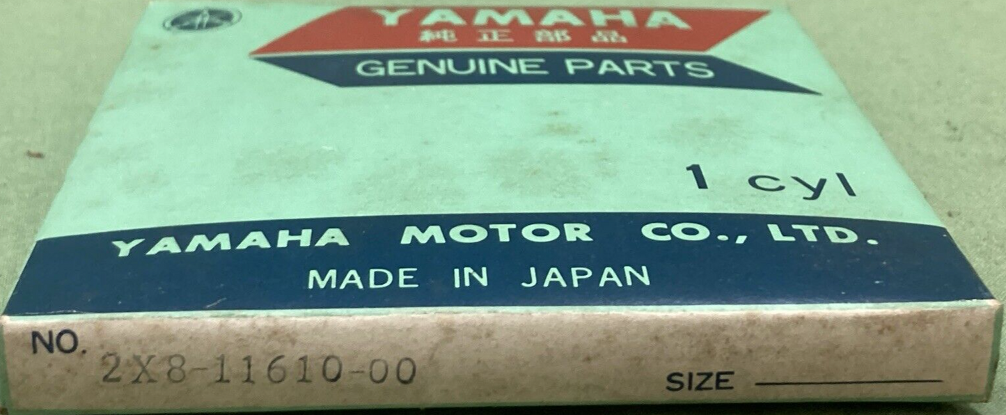 NEW GENUINE YAMAHA 2X8-11610-00 PISTON RING SET
