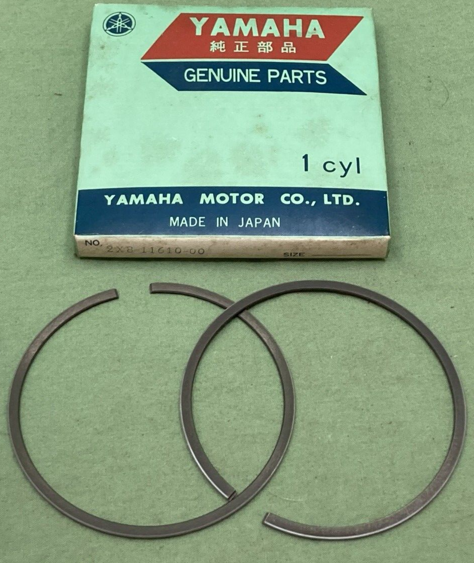 NEW GENUINE YAMAHA 2X8-11610-00 PISTON RING SET