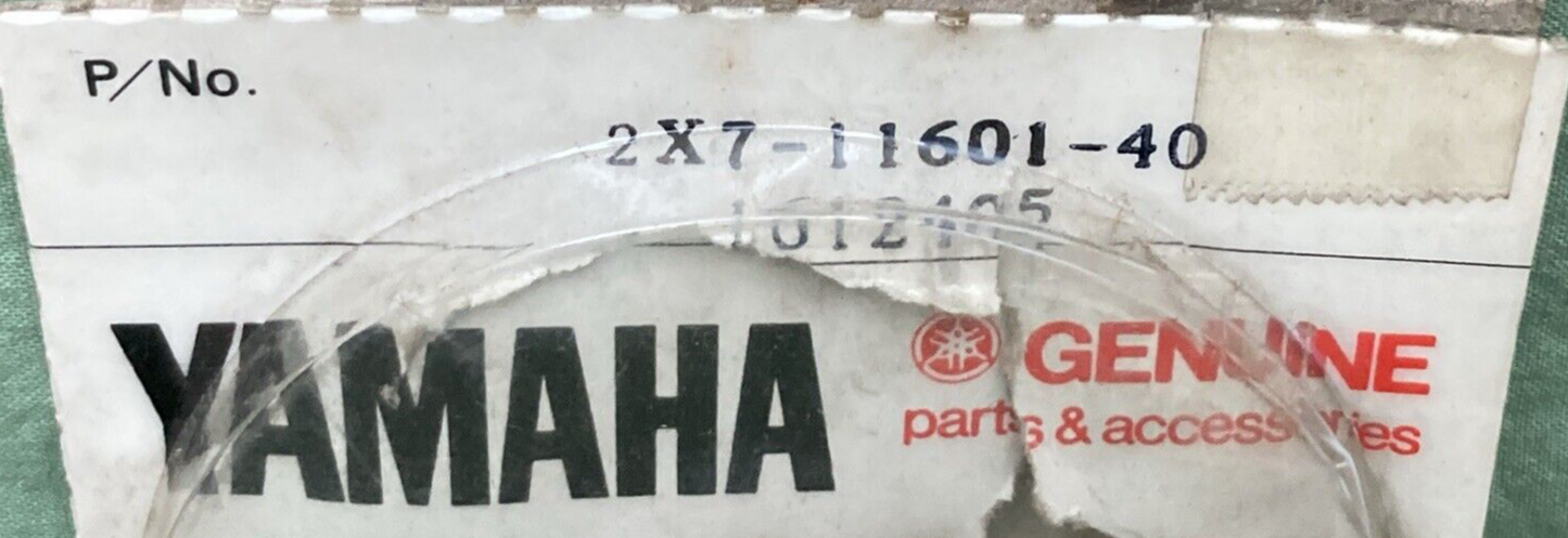 NEW GENUINE YAMAHA 2X7-11601-40 PISTON RING SET 4TH
