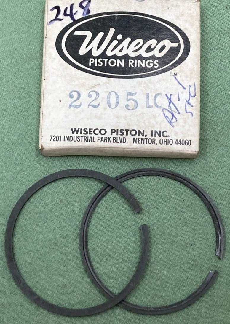 NEW WISECO 2205LC PISTON RING SET