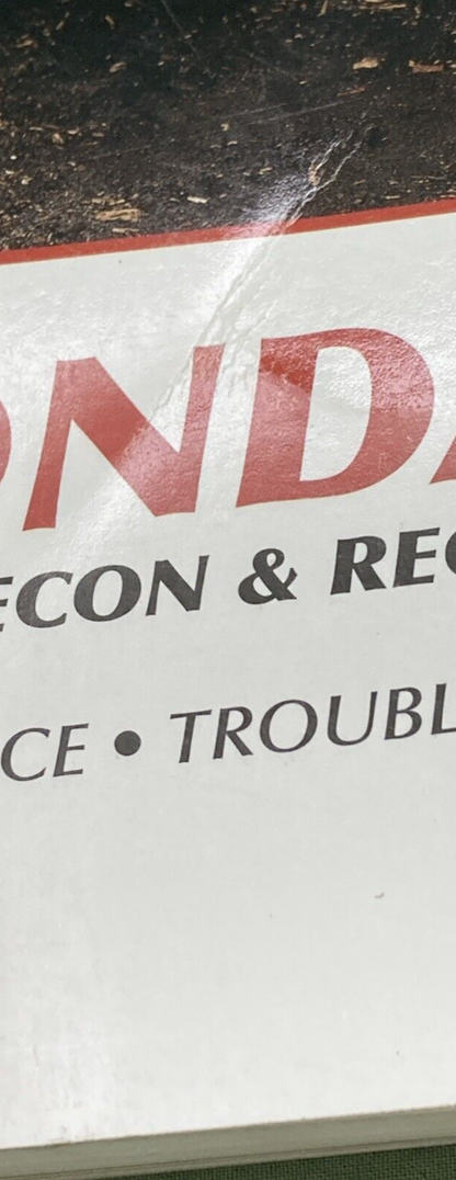 CLYMER M446-3 HONDA TRX250 RECON & RECON ES SERVICE MANUAL 1997-2007