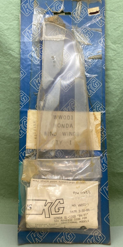 NEW KG WW001 WIND WINGS HONDA GL1200 84-85