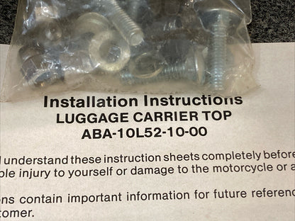 NEW GENUINE YAMAHA ABA-10L52-10-00 LUGGAGE CARRIER TOP