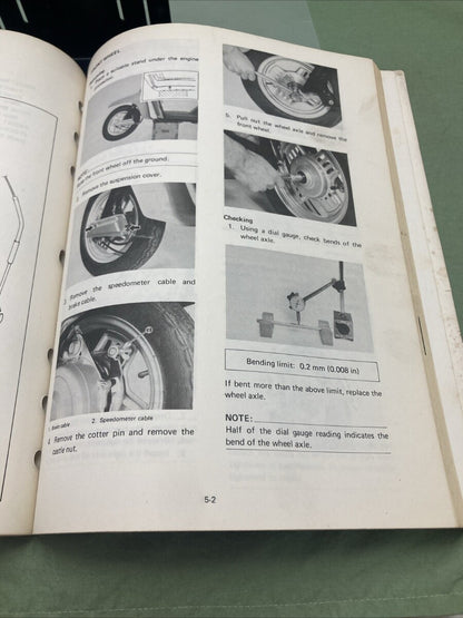 YAMAHA LIT-11616-03-63 CV 80K SERVICE MANUAL