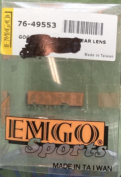 NEW EMGO 76-49553 GOGGLE ECONOMY BLUE