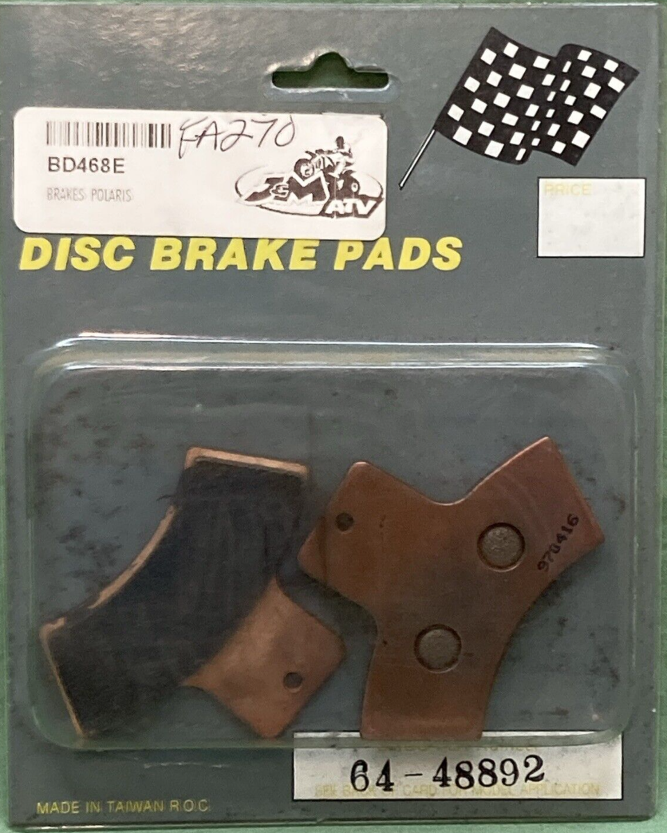 NEW EMGO 64-48892 DISC BRAKE PADS
