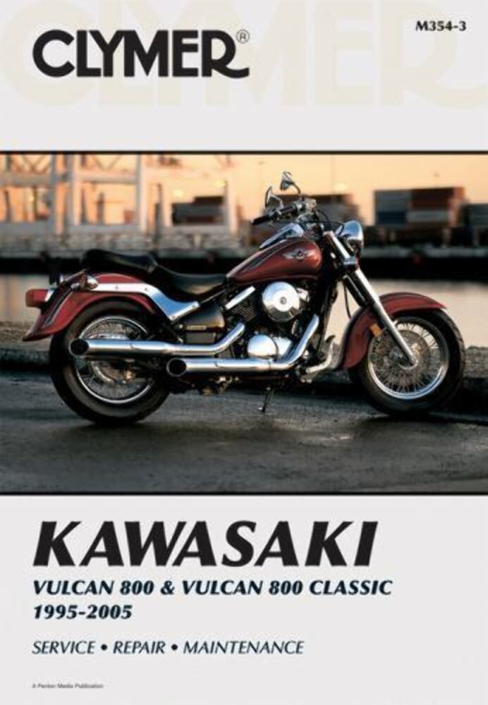 NEW CLYMER M354-3 Kawasaki Vulcan 800 & 800 Classic Service Manual 1995-2005