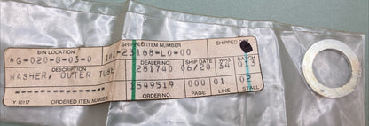 QTY 2 NEW REPLACES YAMAHA 1W1-23168-L0-00 Cap Washer, Front Fork