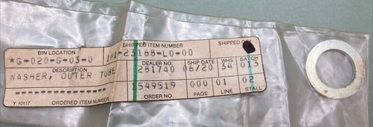 QTY 2 NEW REPLACES YAMAHA 1W1-23168-L0-00 Cap Washer, Front Fork
