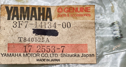 QTY 2 NEW GENUINE YAMAHA 3F7-14134-00 Spring, Air Adj