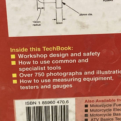 HAYNES 3470 MOTORCYCLE WORKSHOP PRACTICE TECHBOOK HARDCOVER