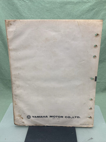 YAMAHA LIT-11616-02-93 SR250J SUPPLEMENTARY SERVICE MANUAL 5V0-28197-10
