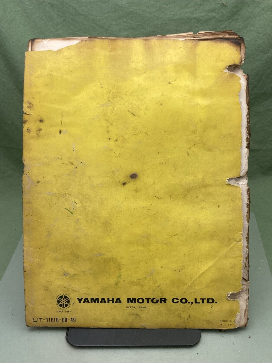 YAMAHA LIT-11616-00-49 XS360C SERVICE MANUAL 1L9-28197-10