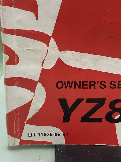 YAMAHA LIT-11626-09-97 YZ80H1 OWNER'S SERVICE MANUAL 4ES-28199-13
