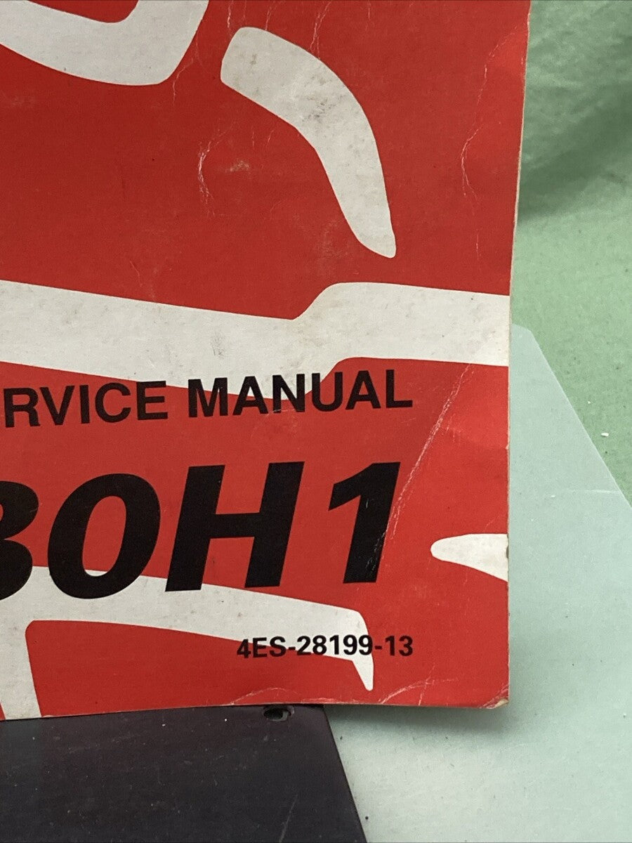 YAMAHA LIT-11626-09-97 YZ80H1 OWNER'S SERVICE MANUAL 4ES-28199-13
