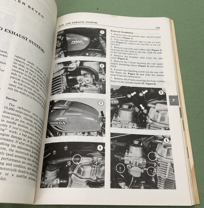 CLYMER M334 HONDA HAWK 400CC TWINS SERVICE MANUAL 1978